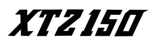 Logotipo de la Yamaha XTZ 150 modelo diseñado para rutas urbanas y terrenos off-road con motor eficiente y estilo versátil disponible en Kasei Motors Lima